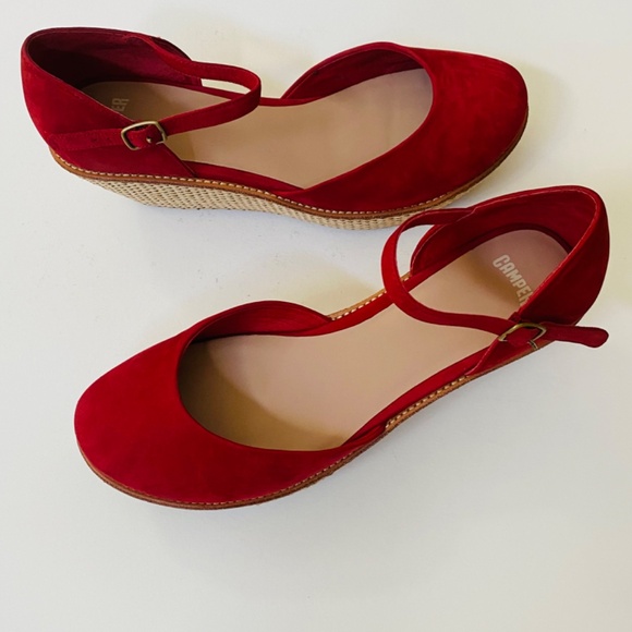 CAMPER red platform shoes - Picture 3 of 3